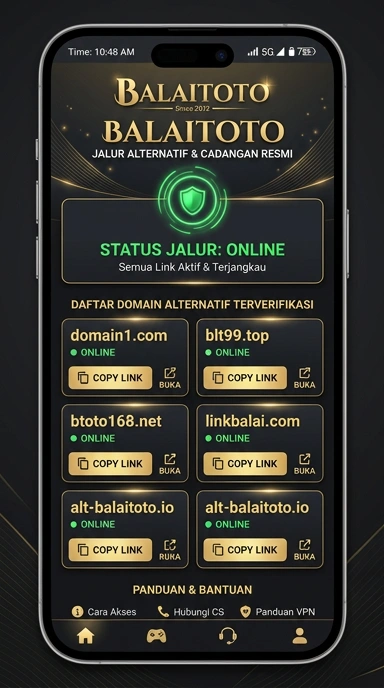 Tampilan link alternatif balaitoto